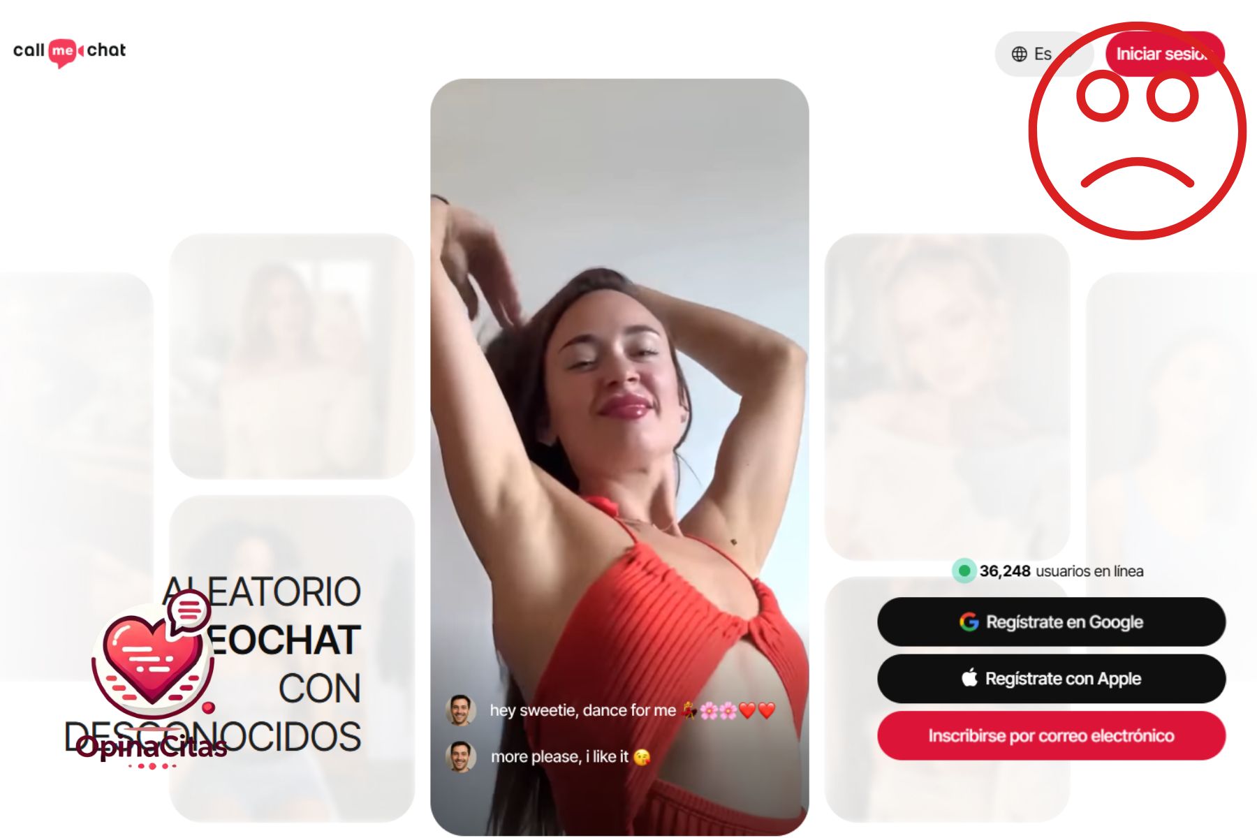 ¿Es CallMeChat una estafa? Destapo la verdad tras sus modelos y sus precios de escándalo callmechat timo