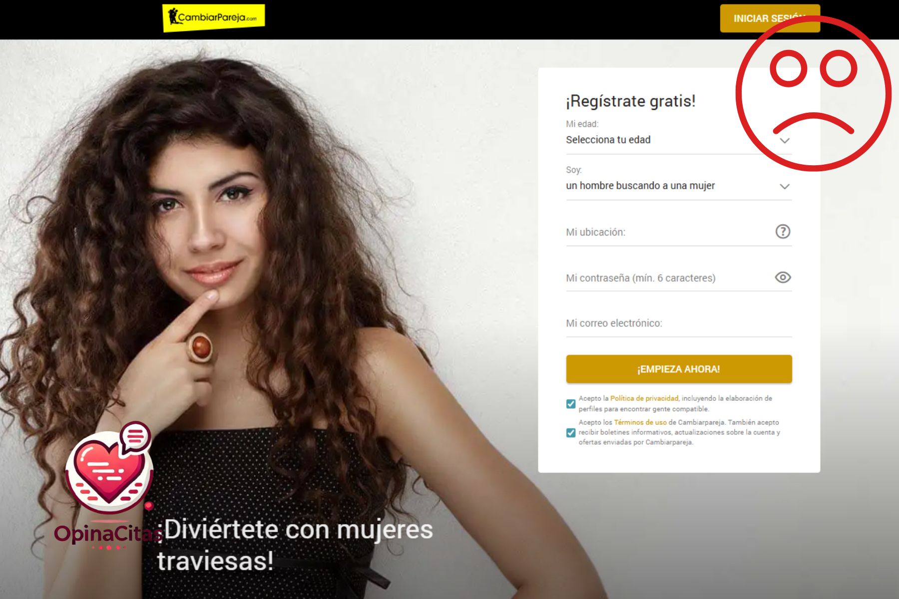 cambiar pareja timo