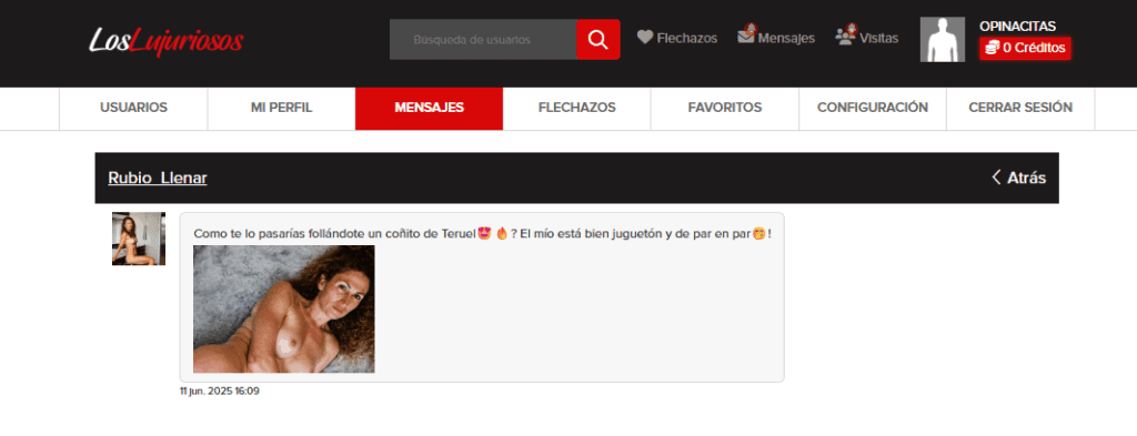 ¿Te engañan en loslujuriosos.com? Te contamos la verdad mensajes falsos los lujuriosos