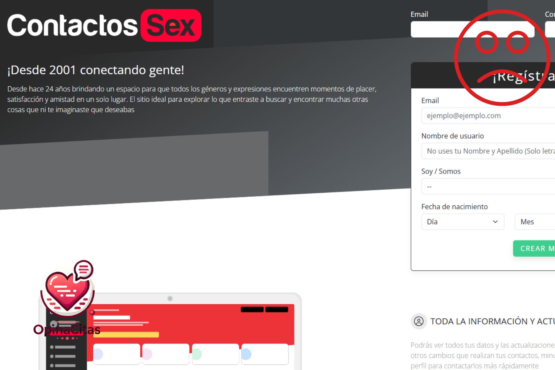 contactosSex.com: ¿Un Portal Hacia el Placer o un Callejón Sin Salida Lleno de Sombras? timo contactossex