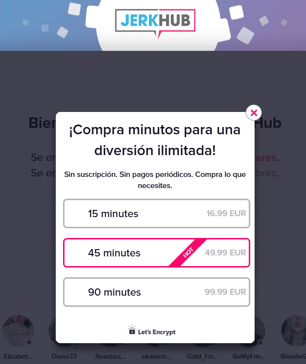 Cuánto cuesta JerkHub precio