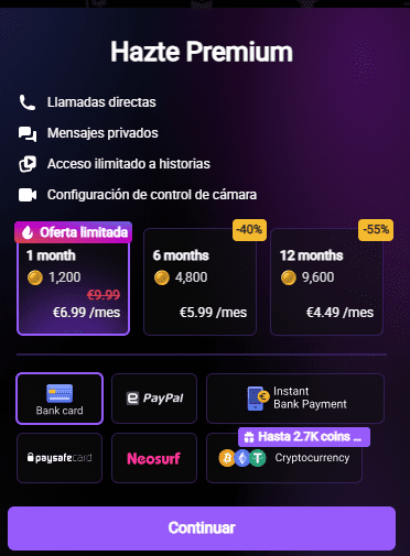 Cuánto cuesta Flirtify