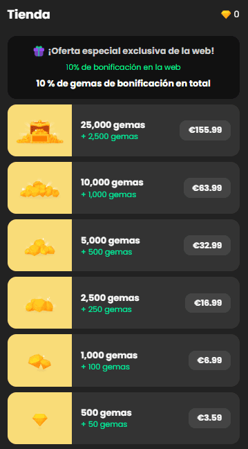 Cuánto cuesta Azarlive.com