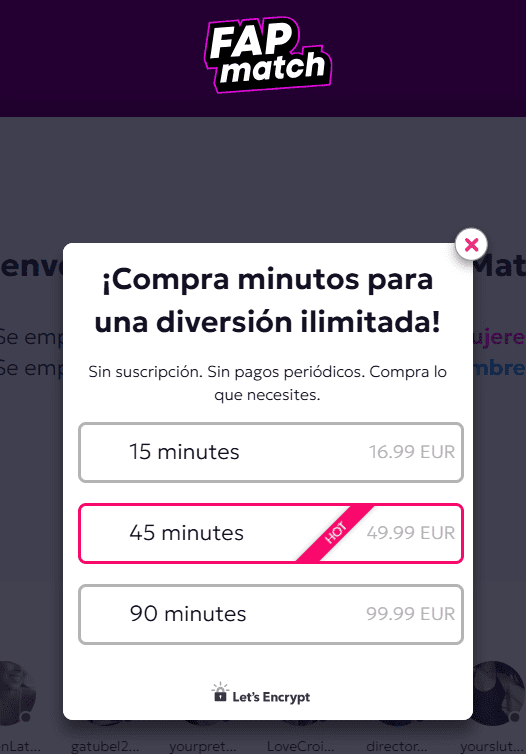 FapMatch: El videochat aleatorio que promete amor y solo quiere tu tarjeta de crédito Cuanto cuesta fapmatch.com precio