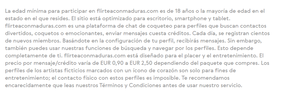 Flirteaconmaduras.com: El club de las mujeres imposibles y los bolsillos vacíos perfiles falsos en flirtea con maduras